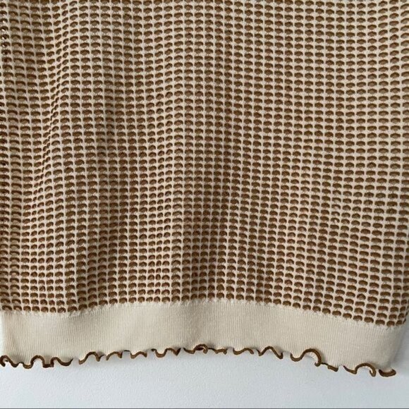 3.1 PHILLIP LIM S Lettuce Edge Shrunken Knit Tee - Picture 12 of 12